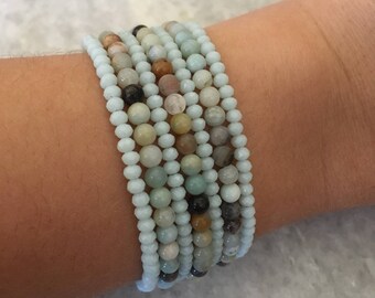 Beaded Wrap Bracelet