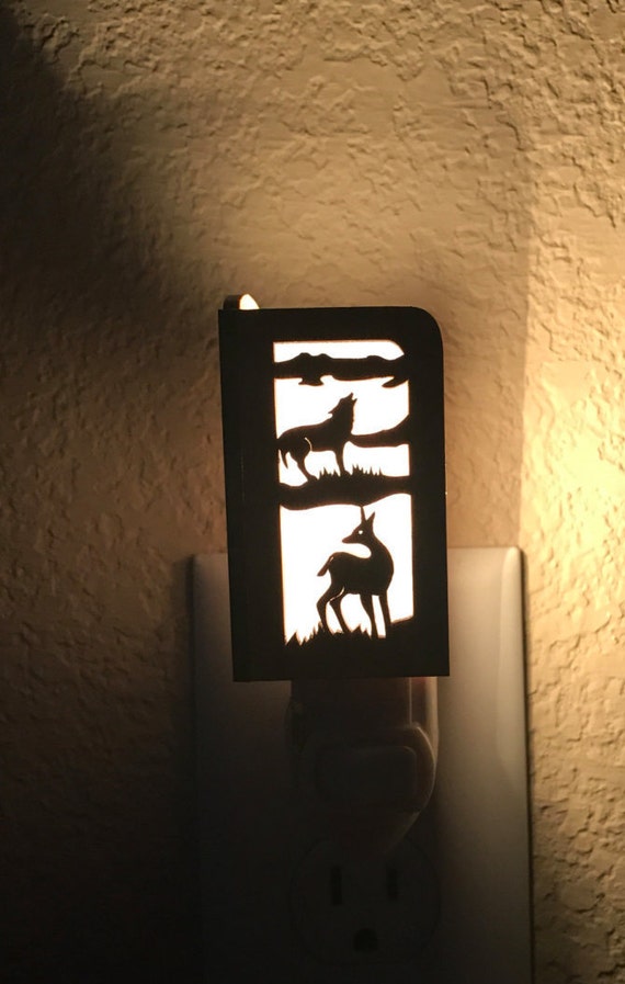Deer Night Light Plug In Night Light Deer Nursery Decor