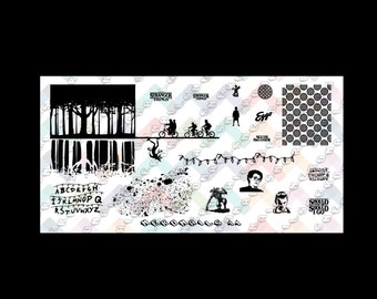 NerdNails 11 - nail stamping plate