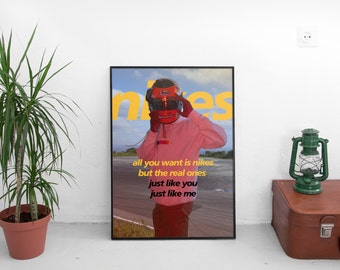 Nikes Poster - Frank Ocean (A3, A2, A1)