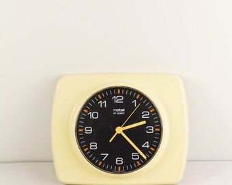 Vintage wall clock by Rotel - Made in Germany