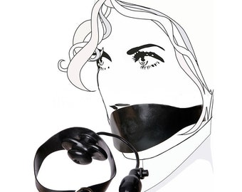 butterfly mouth gag