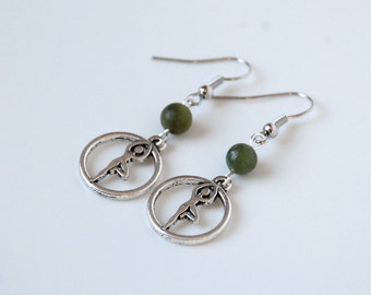 Tree Pose Yoga Earrings