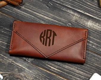 Personalized Womens Wallet, Mothers Day Gift Ideas, Leather Wallet Woman, Custom Gift for Her, Womens Leather Wallet, Gifts for Mom