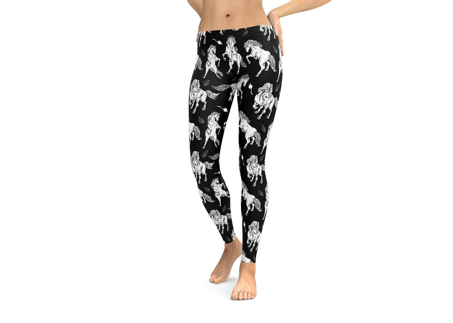 Leggings Horses Horse Leggings or Capris Woman's Leggings