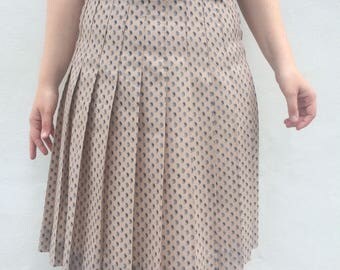 Vintage pleated skirt