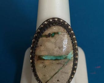 Sterling silver Native american Turquoise Ring