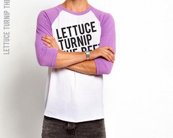lettuce turnip the beet ® trademark brand OFFICIAL SITE - violet baseball jersey - lightweight fashion shirt