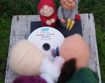 Beginner Needle Felting Kit- FELT ALIVE PIXIES
