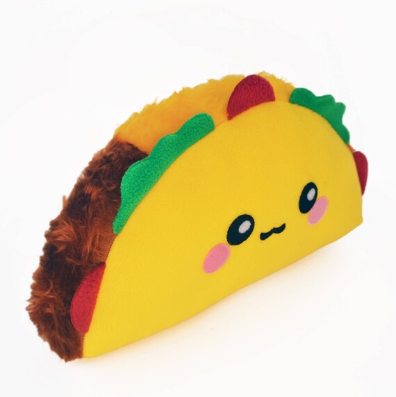 giant taco plush