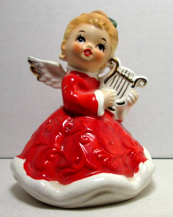 Vintage Lefton Christmas Angel Arts and Collectible Figurines