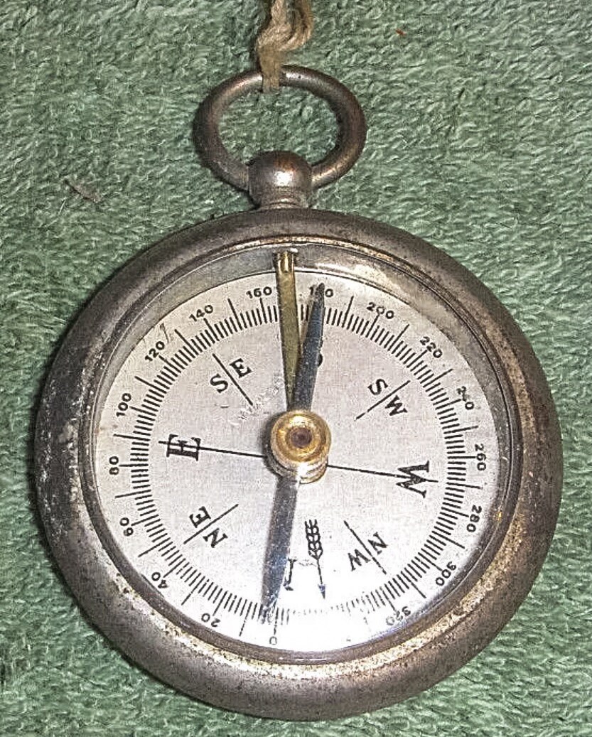antique german Compass germany working by AntiqueJewelrySupply