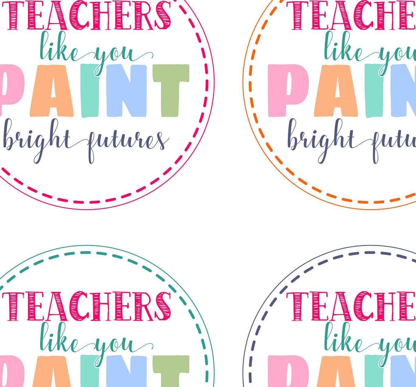 Teachers like you paint a bright future nail polish nail