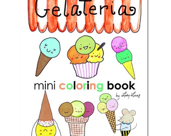 Download Printable Coloring Books & Kawaii Downloads by LadyLucasStore