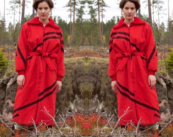 Vuokko Nurmesniemi Marimekko winter coat Finland Scandinavian mid century modern jacket