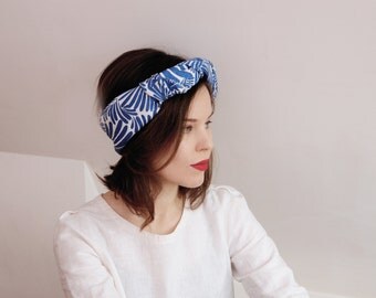 Womens linen head wrap, womens head scarf, womens hair scarf, linen bandana, CollectionWN