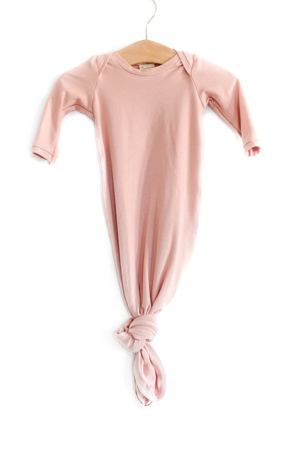 knotted sleeper baby girl gown baby gown coming home
