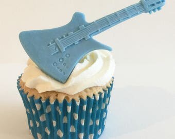 6 Fabulous Blue Sugar Guitars- Handmade with love in the UK!