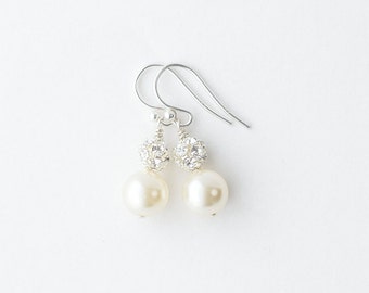 Pearl Bridesmaid Earrings Set of 5, Bridesmaid Earrings Set of 6, Bridesmaid Earrings Set of 4, Pearl Bridesmaid Earrings Set of 7, 8, 9, 10