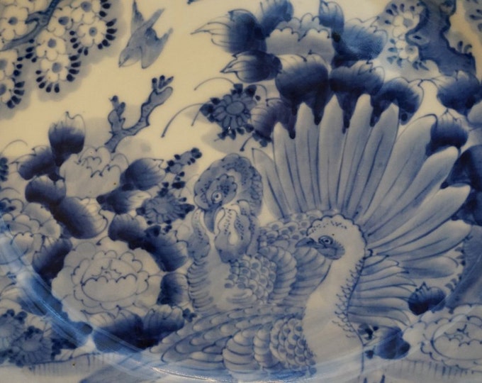 Blue & White Asian Platter