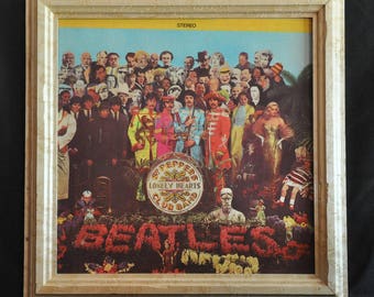 LP Album Frame, Distressed Birdseye Maple, Style 3a