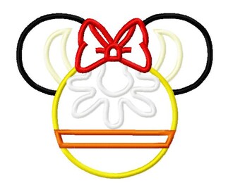 Character Inspired Clubhouse Clarabelle Cow Embroidery Applique Design