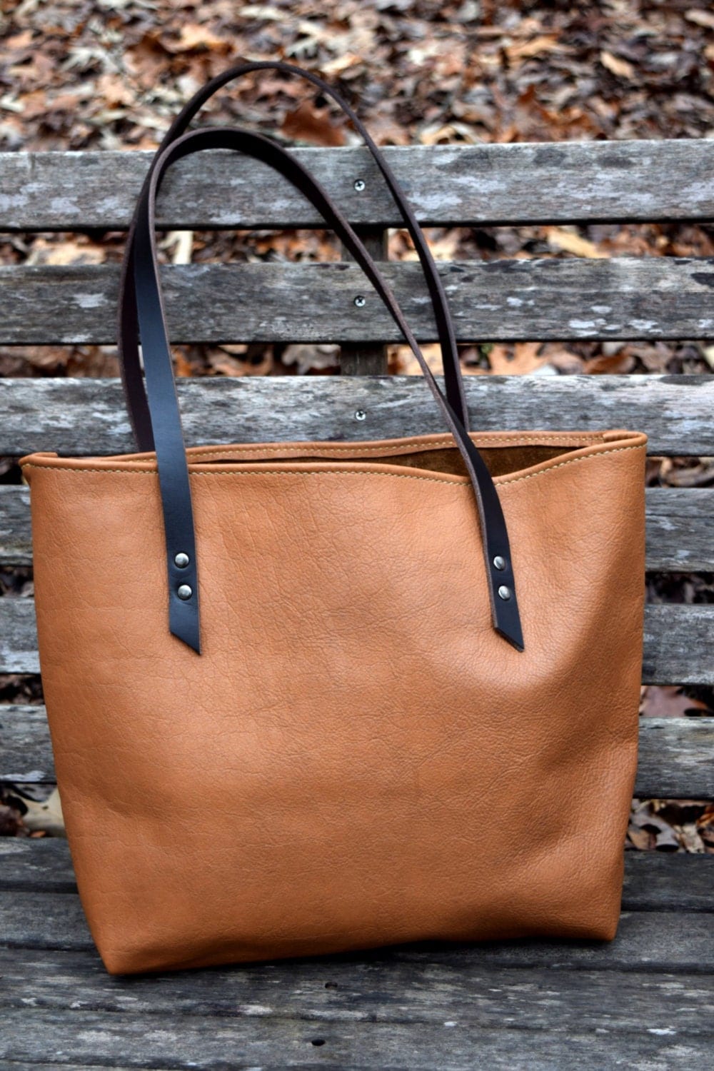 Large Leather Tote / Large Ladies Bag / Leather Laptop Bag