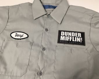 Dunder Mifflin Darryl Work Shirt