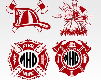 Download Firefighter wife svg | Etsy