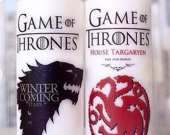 Game of Thrones candles