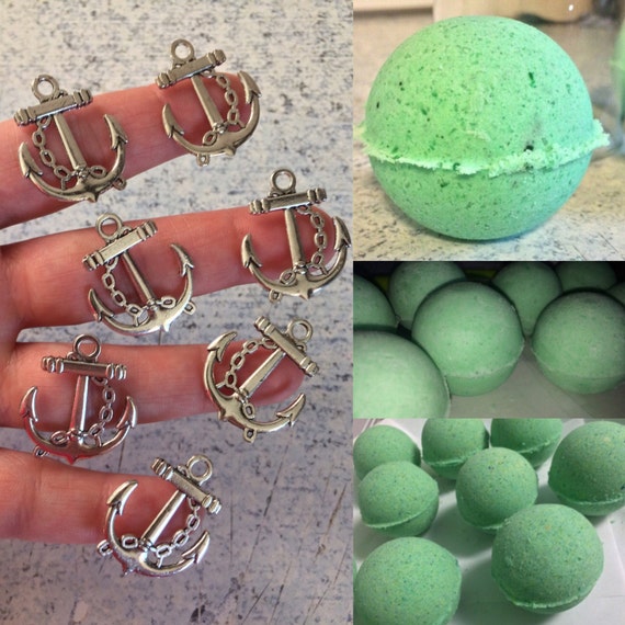 XL Surprise ANCHOR charm jewelry Bath Bomb Bombs 5 oz