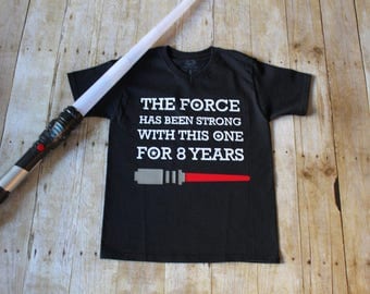 Star Wars Birthday Shirt