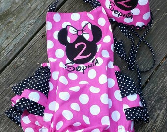 Smash cake outfit, Minnie mouse birthday outfit, Girls smash cake outfit, Minnie smash cake outfit, First birthday outfit