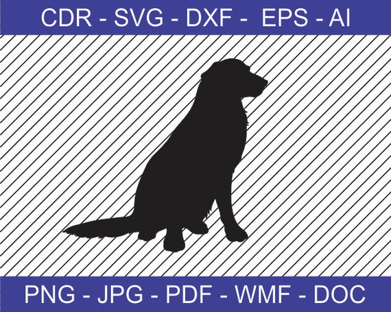 Download Golden retriever clipart - svg - png - dxf - pdf - ai ...