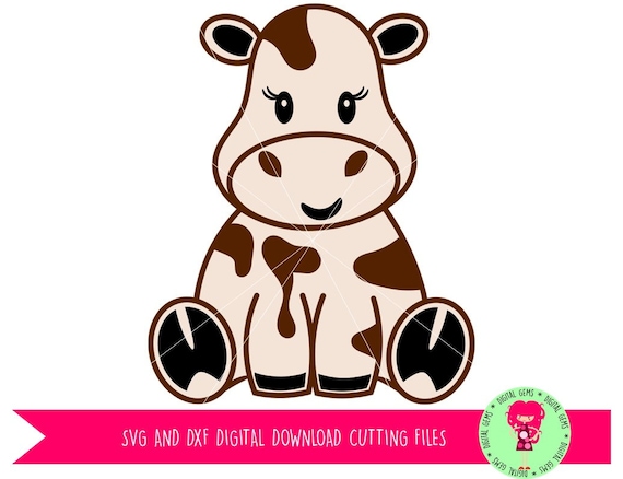 Download Cow SVG / DXF Cutting Files for Cricut Design Space