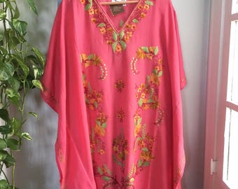 Kaftan // Beach Cover Up // Embroidered Kaftan