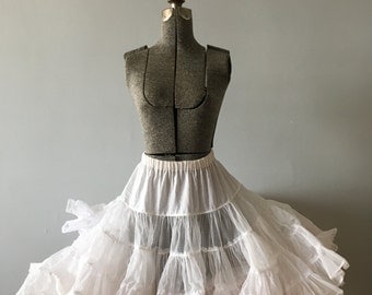 Vintage White Petticoat