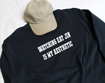 Eat Jin is my Aesthetic BTS K-POP Shirt (Long Sleeve) (Designed by NMA)