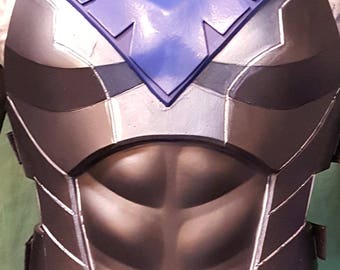 Nightwing cosplay armor foam template (torso only)