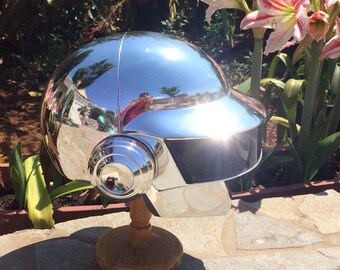 Daft Punk Helmet Thomas Bangalter Super high quality Real Chrome New V7 2017 Large