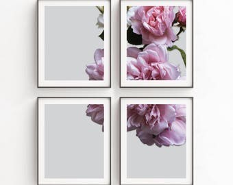 Printable Art Set | 4 Set Art Prints | Boho Decor | Boho Girls Art