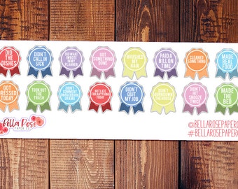 Adulting Reward Stickers, Adult Stickers, Planner Stickers, Inspired By Erin Condren Planner Stickers, Happy Planner Stickers