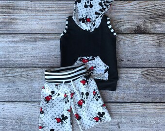 Mickey Boy joggers / Mickey Mouse joggers / Mickey joggers / baby joggers / summer joggers / toddler joggers / kid joggers / Disneyland