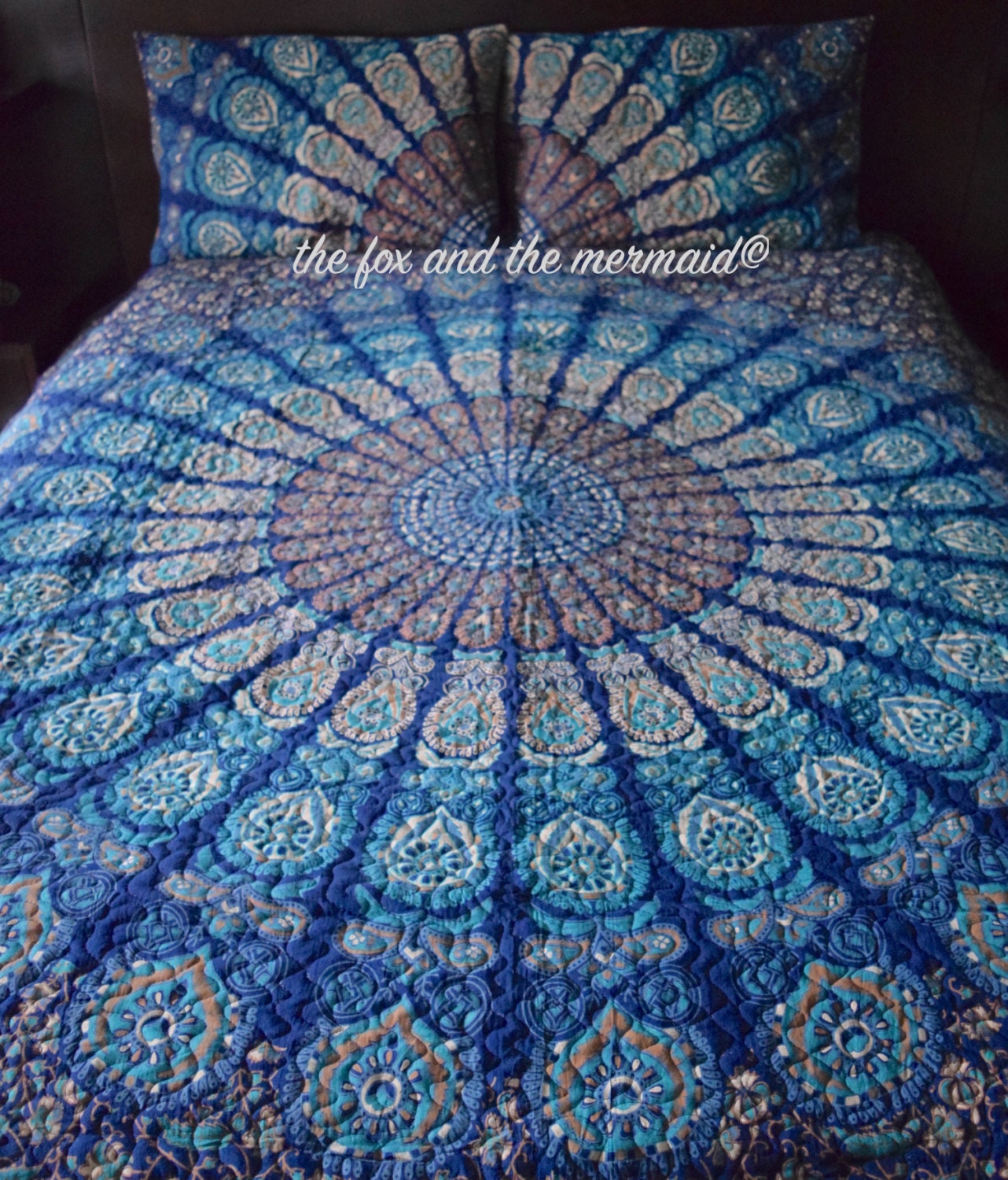 Mandala tapestry quilt boho quilt hippie quilt indian style