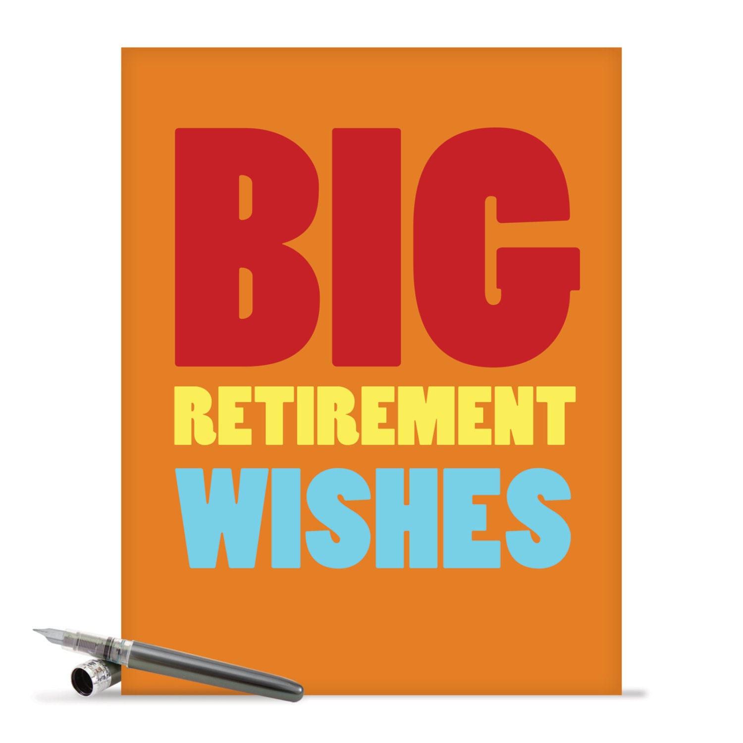 J2734RTG Jumbo Funny Retirement Card: Big Retirement Wishes
