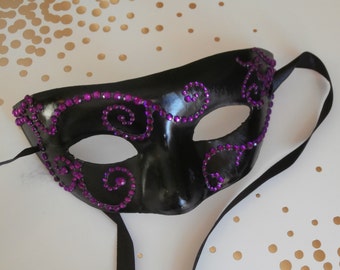 Purple mask | Etsy