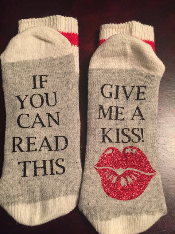 Items similar to Socks with witty sayings on Etsy