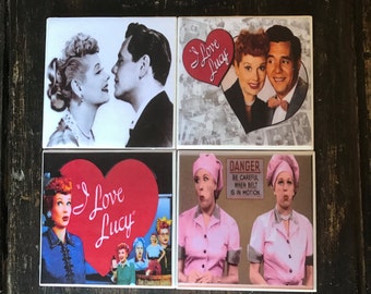I Love Lucy Coasters (set of 4)