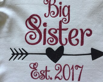Big Sibling Shirt/ Big Brother Shirt/ Big Sister Shirt/ Big Cousin Shirt/ Sewthern / Sewthern Creations
