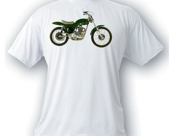 BSA B44 mettisse 500 1968 motorcycle vintage image t-shirt